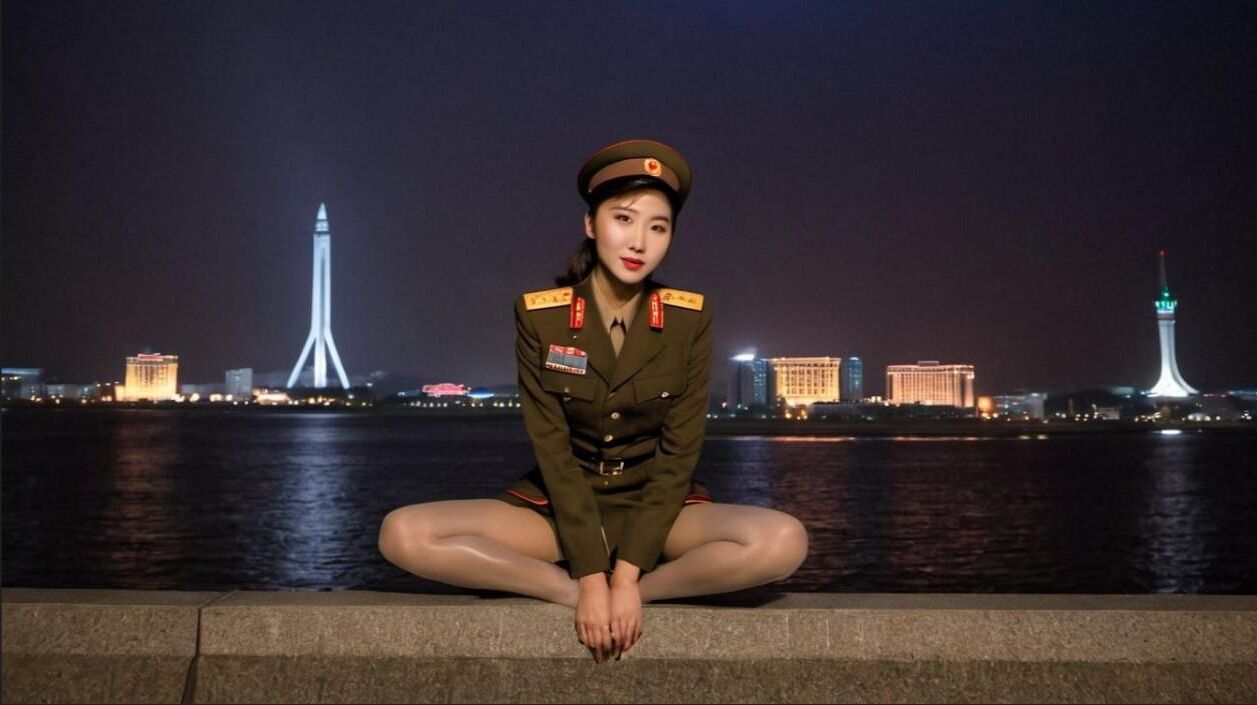 Amateur Nordkoreanische Mädchen Uniform Beine Nylon Fetisch Strumpfhosen