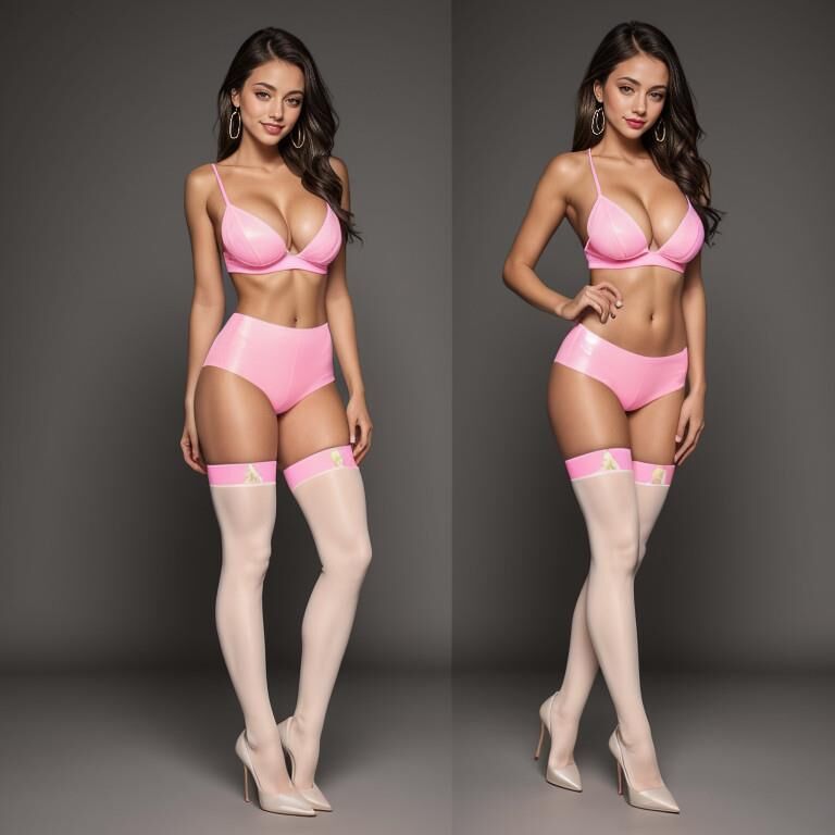 Lingerie neon: Cores brilhantes.