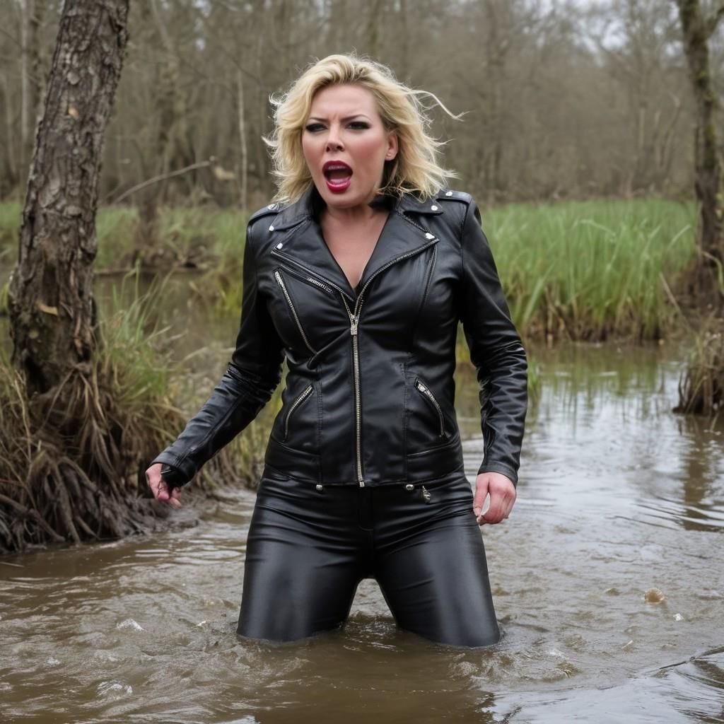 A.I. Kim Wilde en cuir