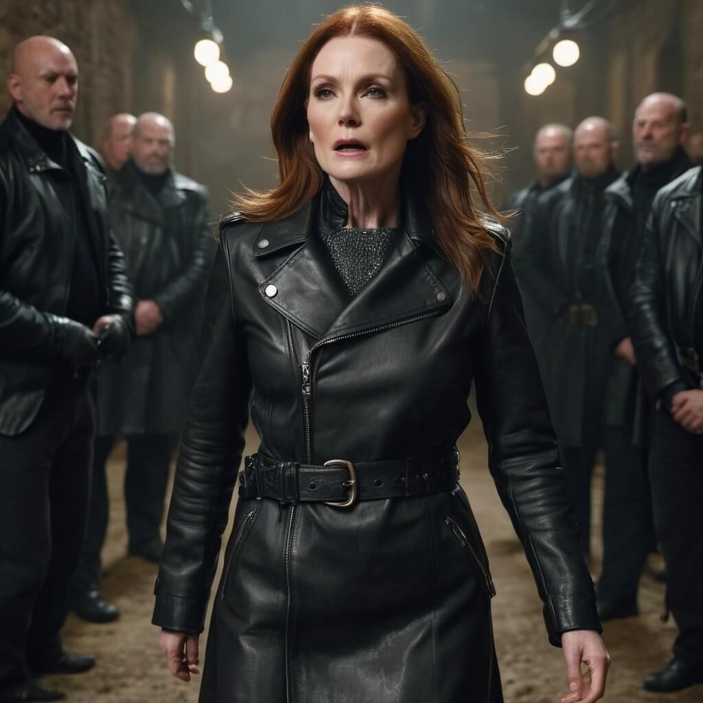 A.I. Julianne Moore dans Cuir