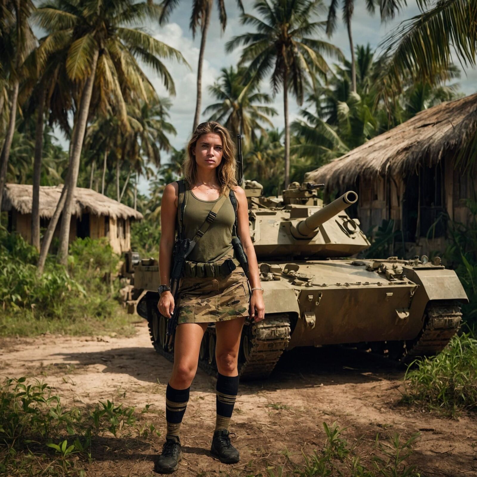 Pelotão Feminino do Exército - Guerra Tropical