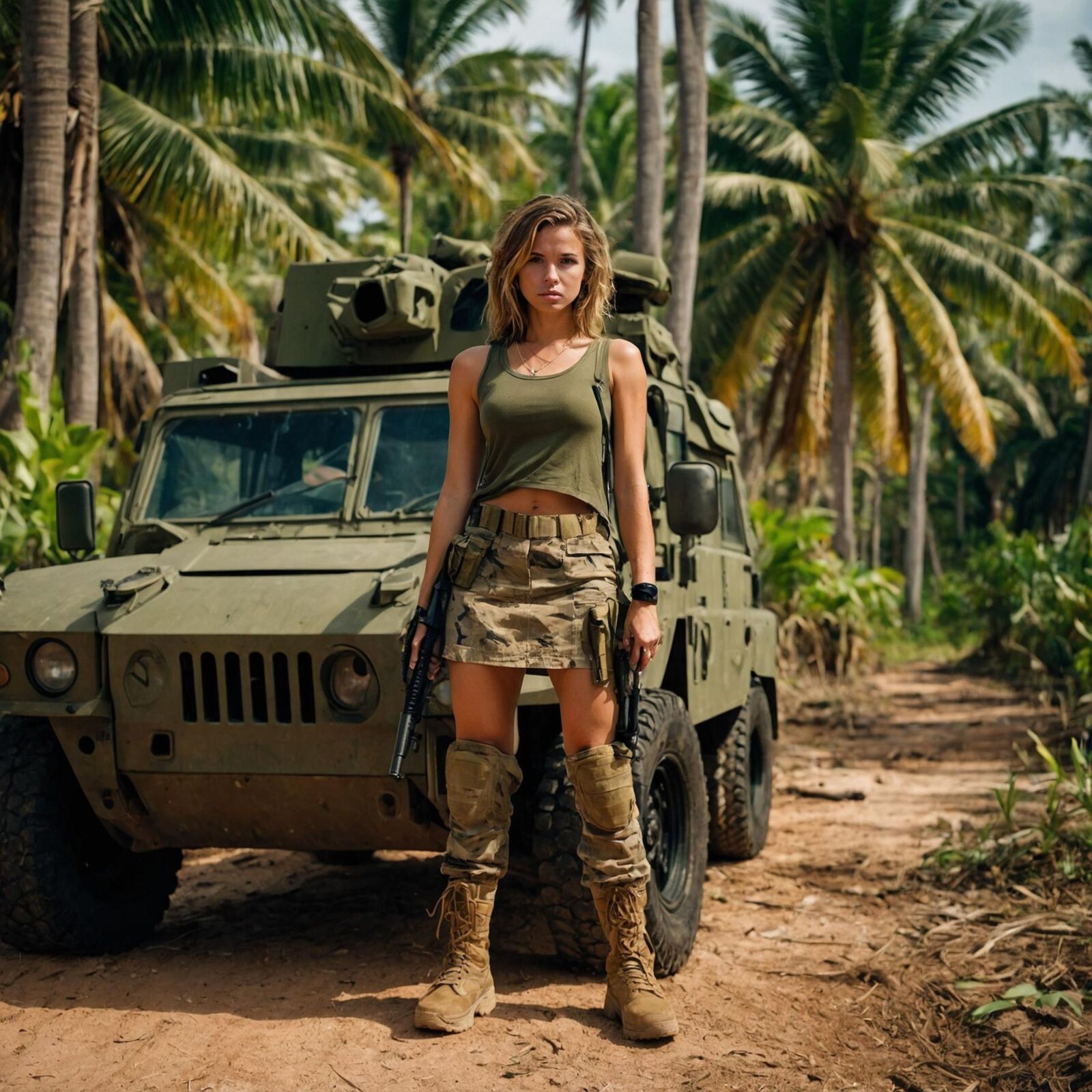 Pelotão Feminino do Exército - Guerra Tropical