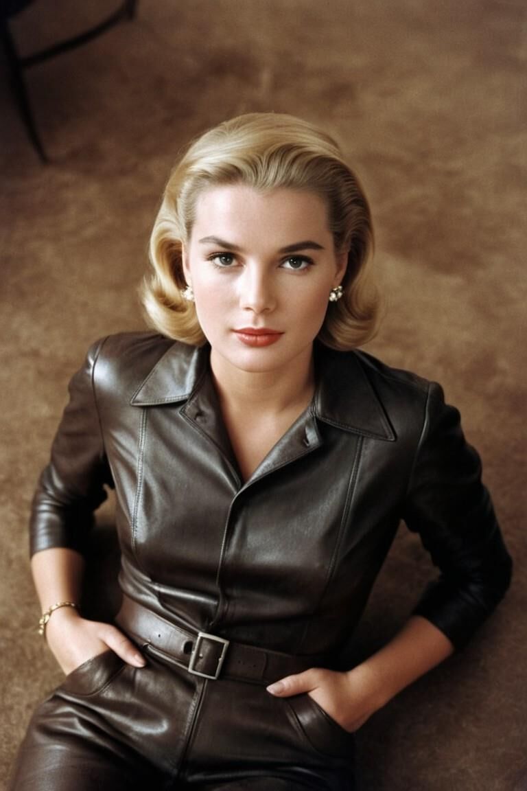 A.I. Grace Kelly en cuir