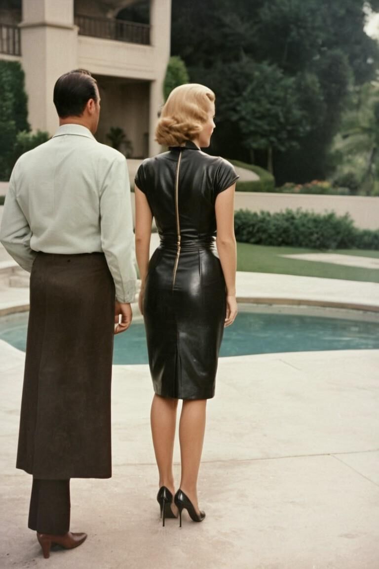 A.I. Grace Kelly en cuir