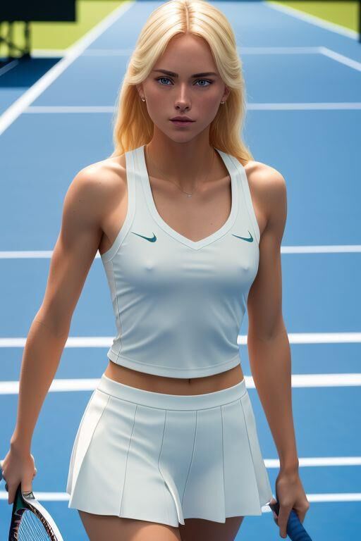 TENNIS JEMAND? AI BABES