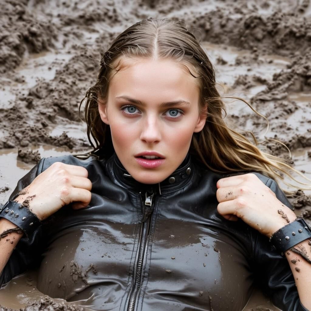 A.I. Mudgirl in Leder