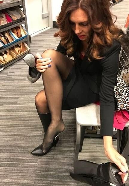 Black pantyhose sluts 