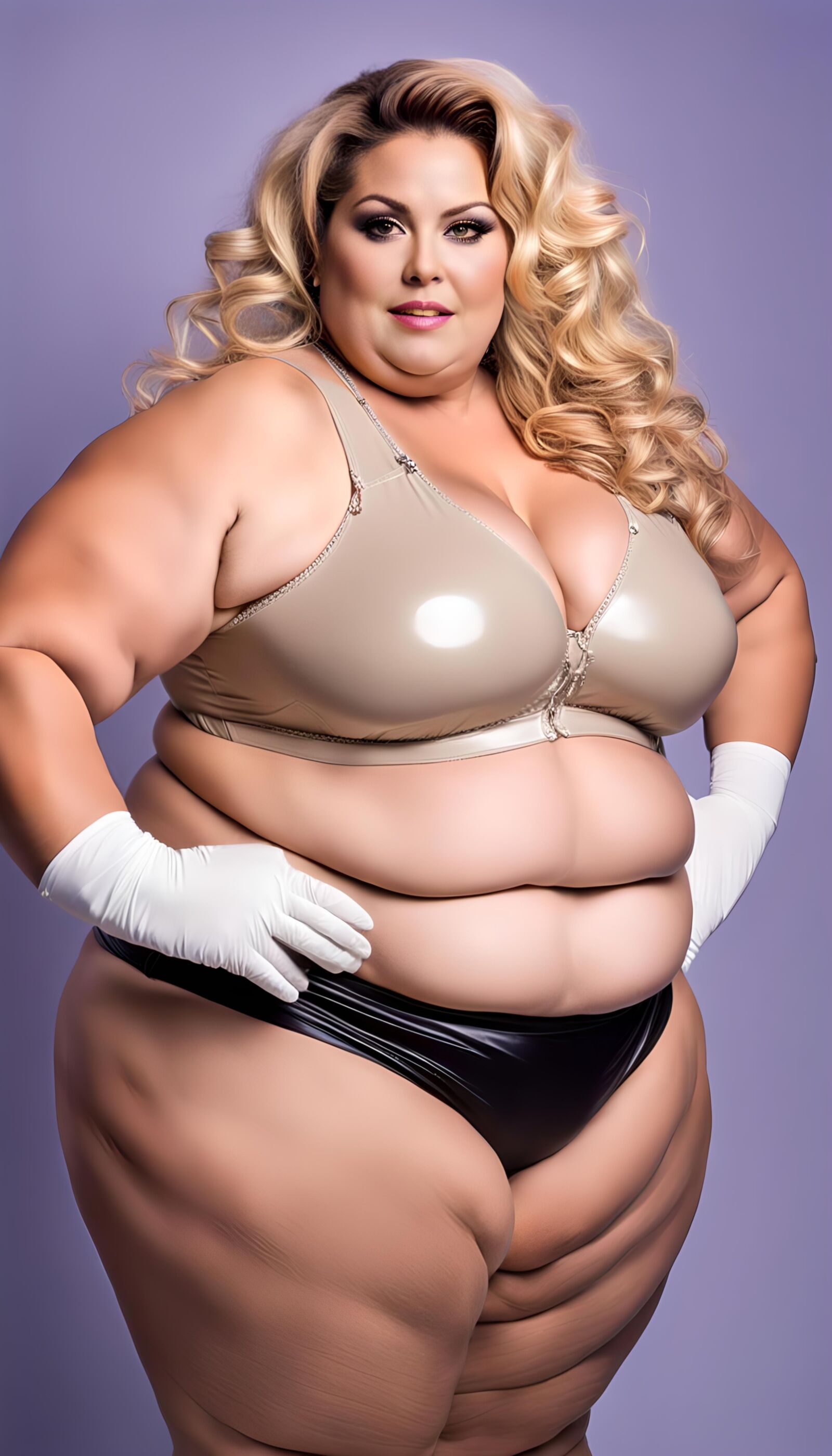 SSBBW Em Lingerie