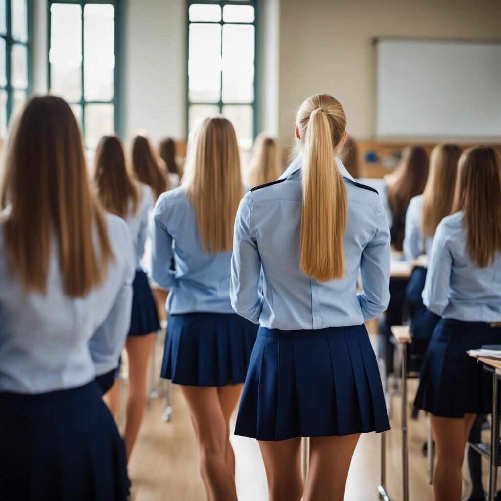 Minha IA gerada - meninas da escola