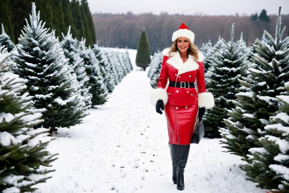 A.I. Christmas Carol (Carol Vorderman dans le rôle de Leather Santawoman)