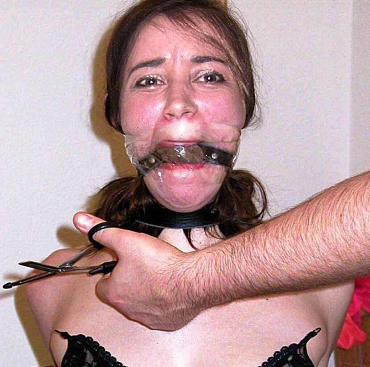 Gagged victims 