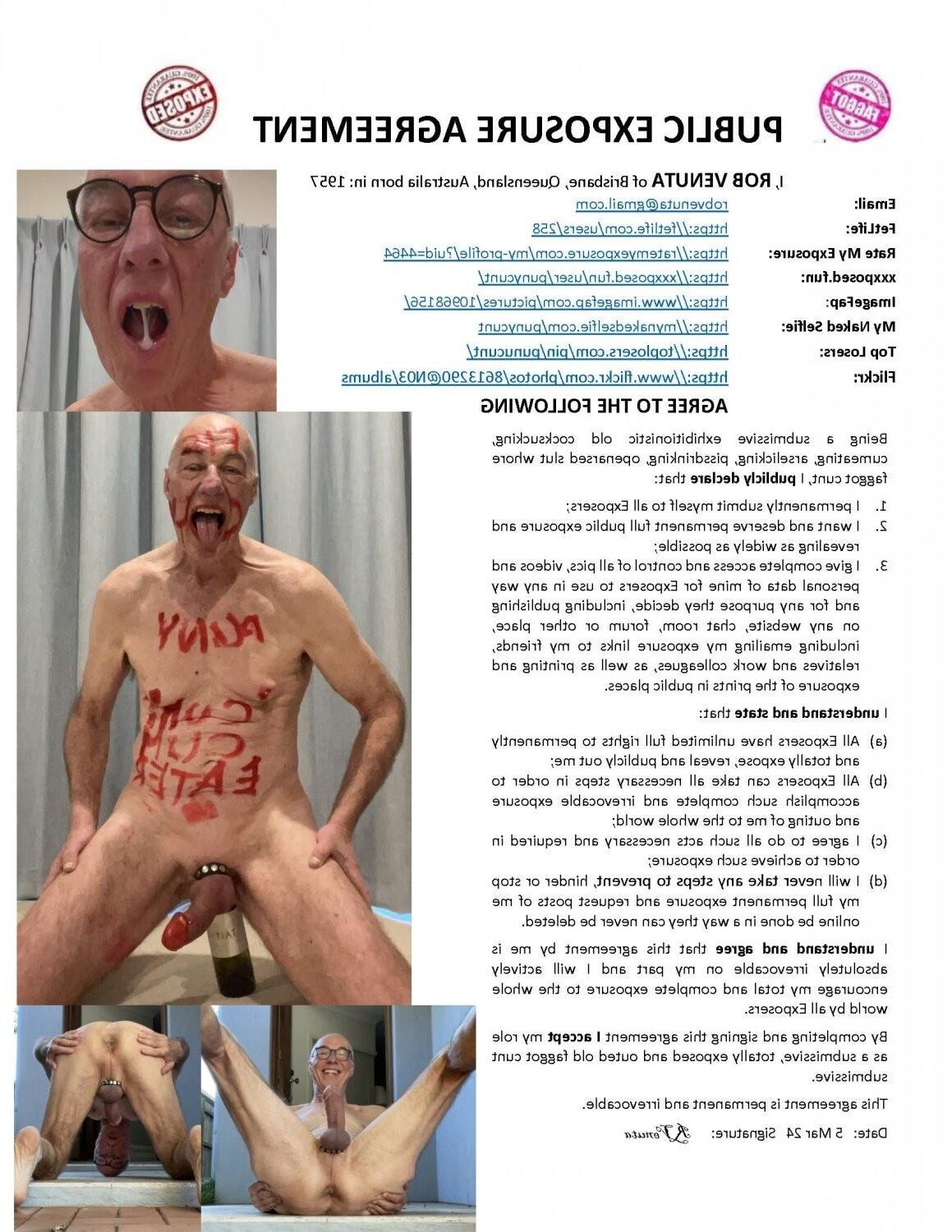 ROBERTO GIOVANNI VENUTA FAG SLAVE