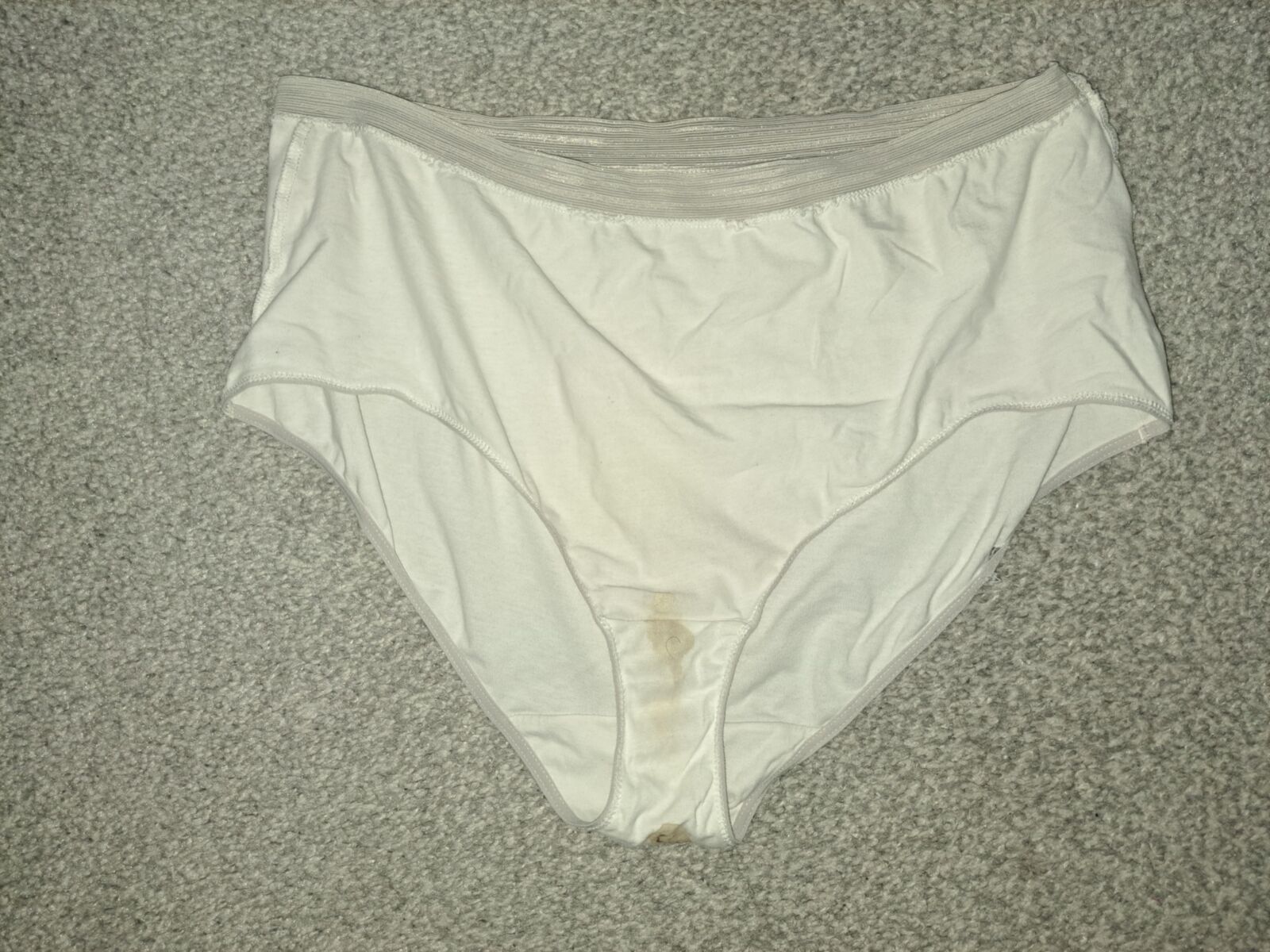 My Wife's big Worn Cotton Knickers