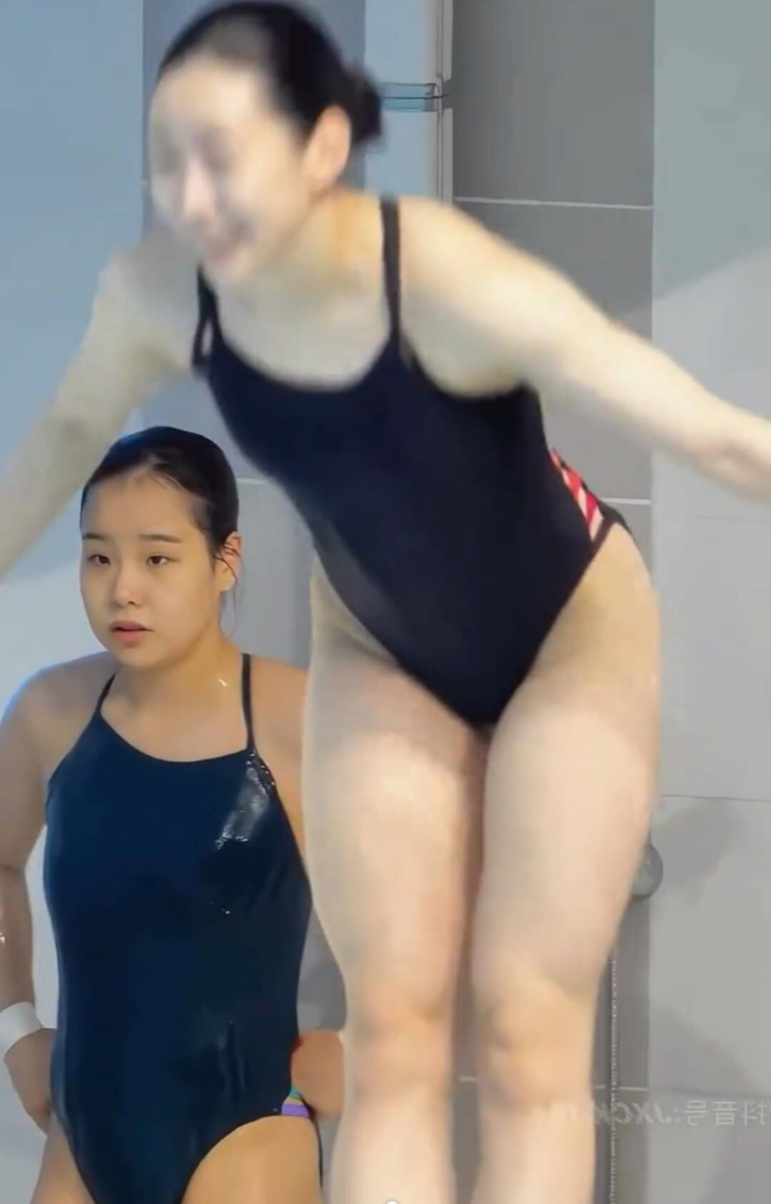 Candid asians in swimsuits.