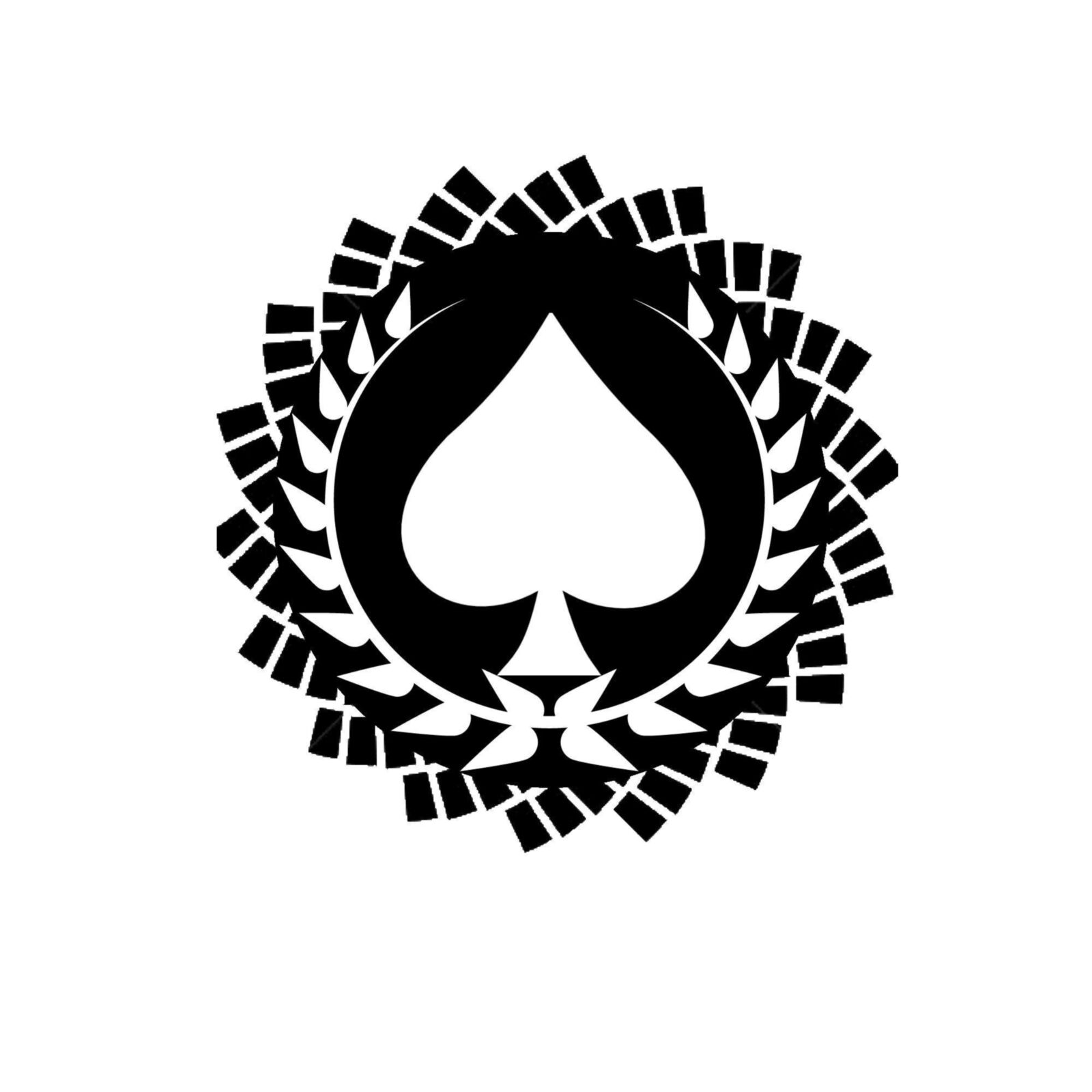 Logotipos de fetiche da Dama de Espadas / Corno