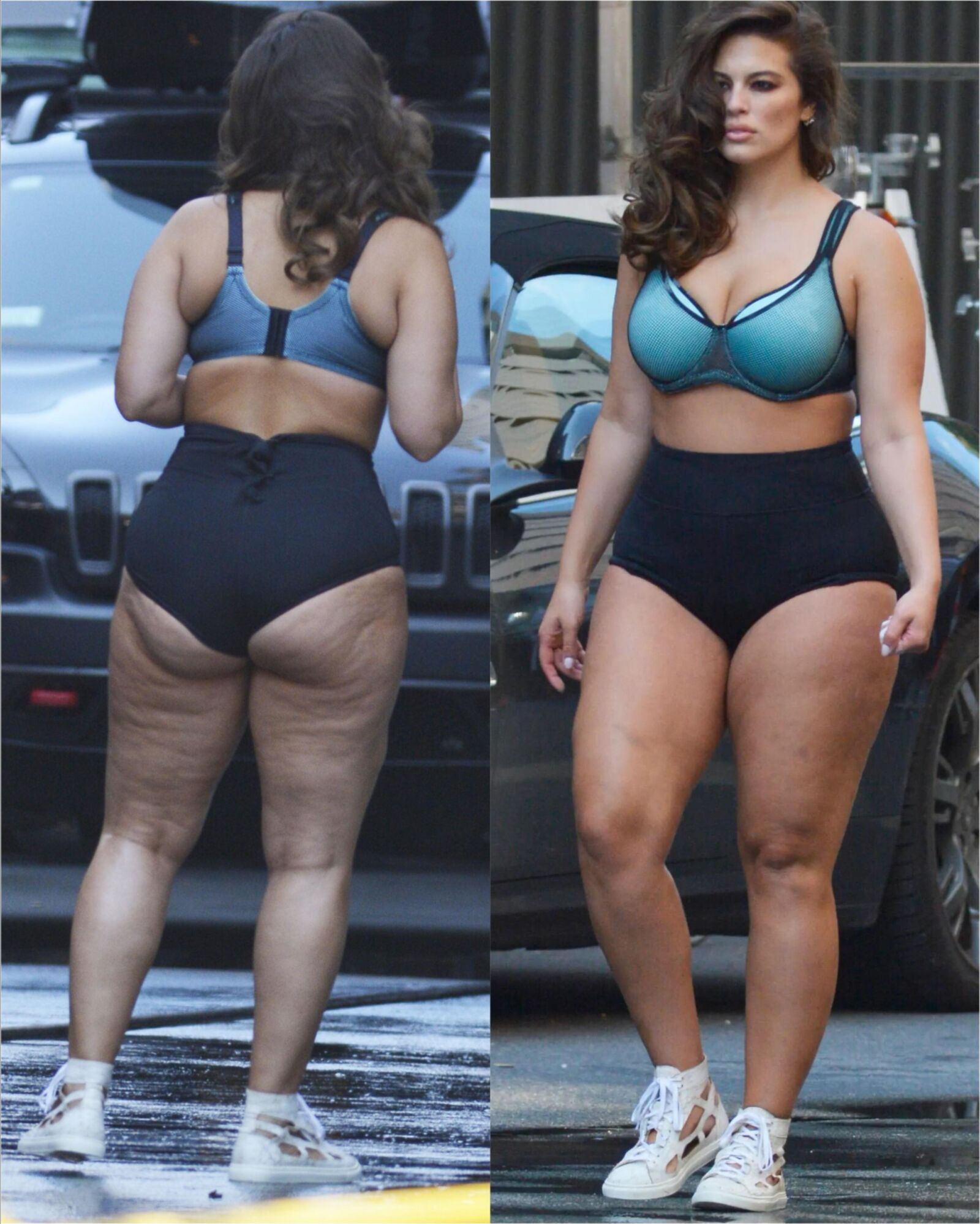 PAWG Celeb Sluts, viande de baise anale au gros cul blanc