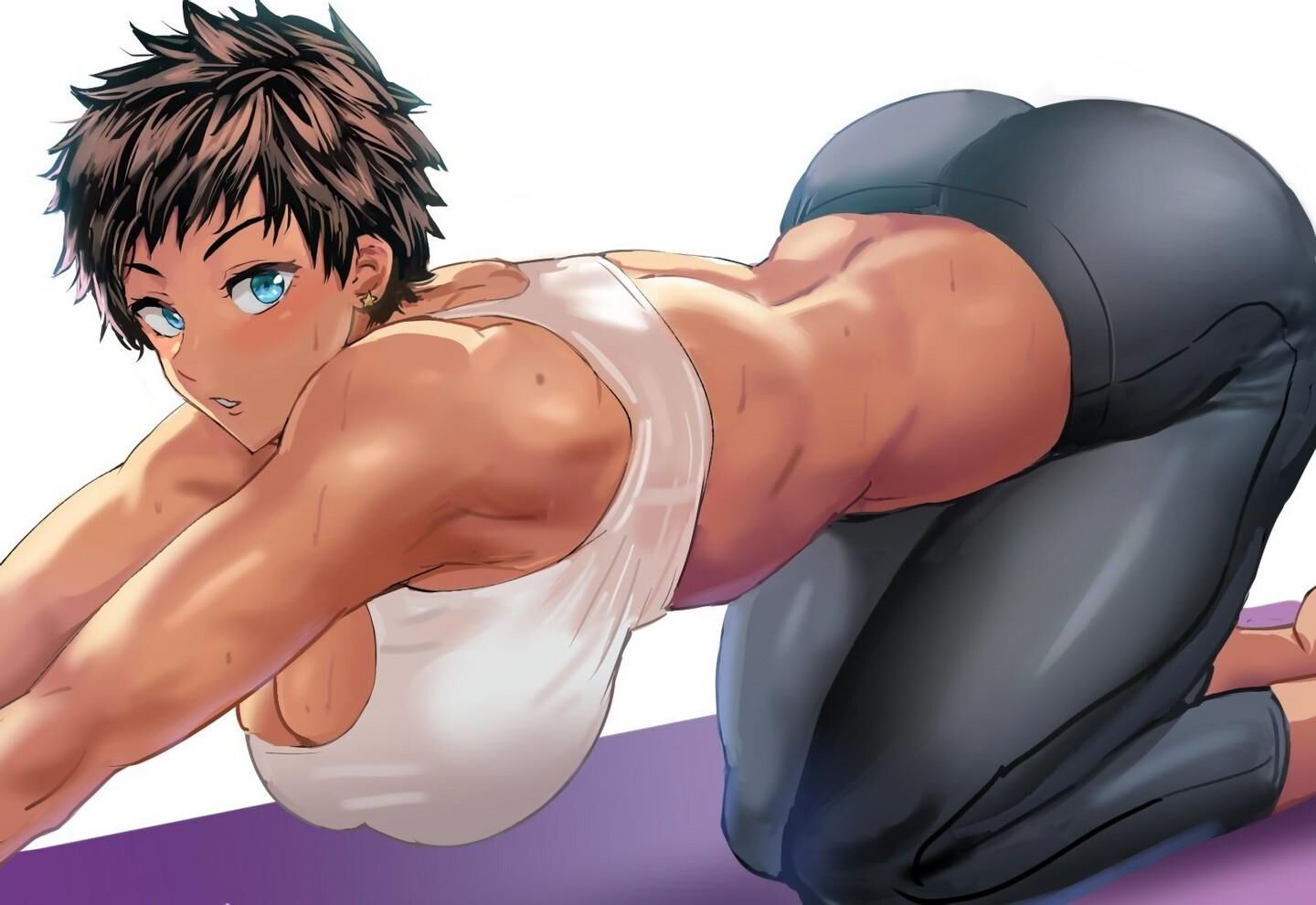 Anime Penché sur les fesses Volume