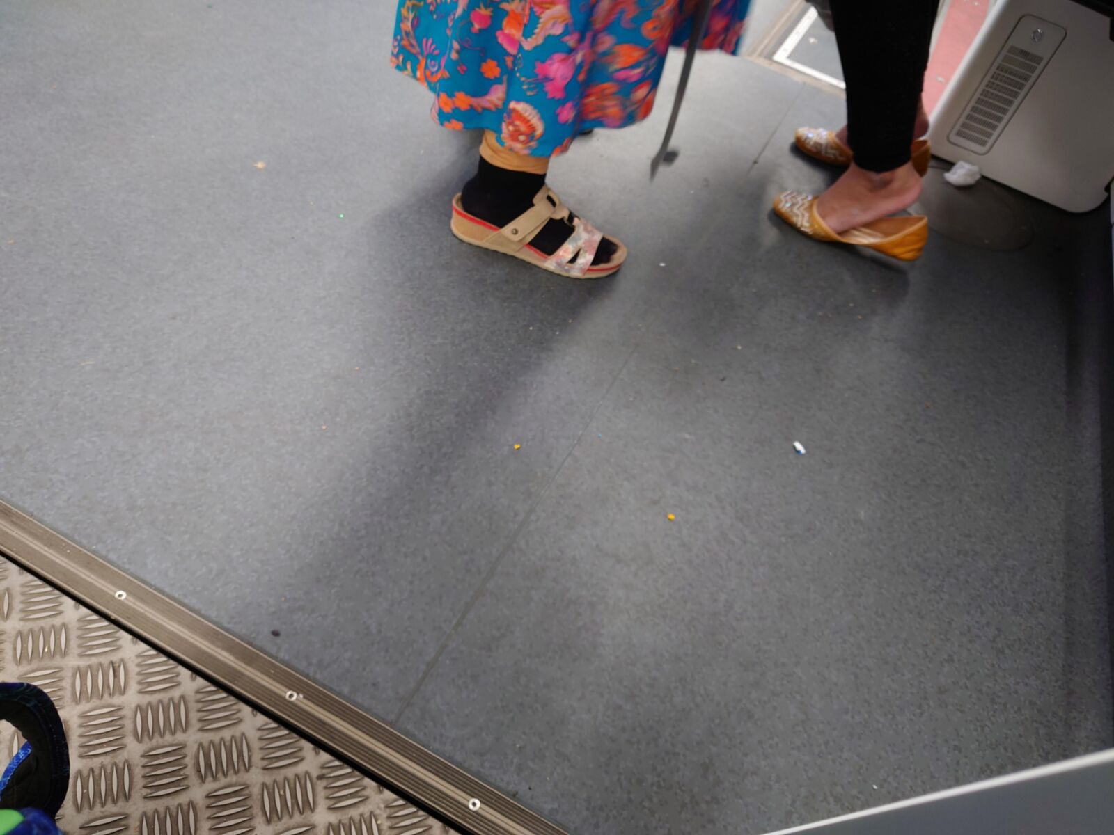 Chaussures indiennes bleues