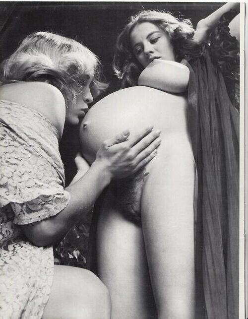 Preggers vintage retro y polaroids