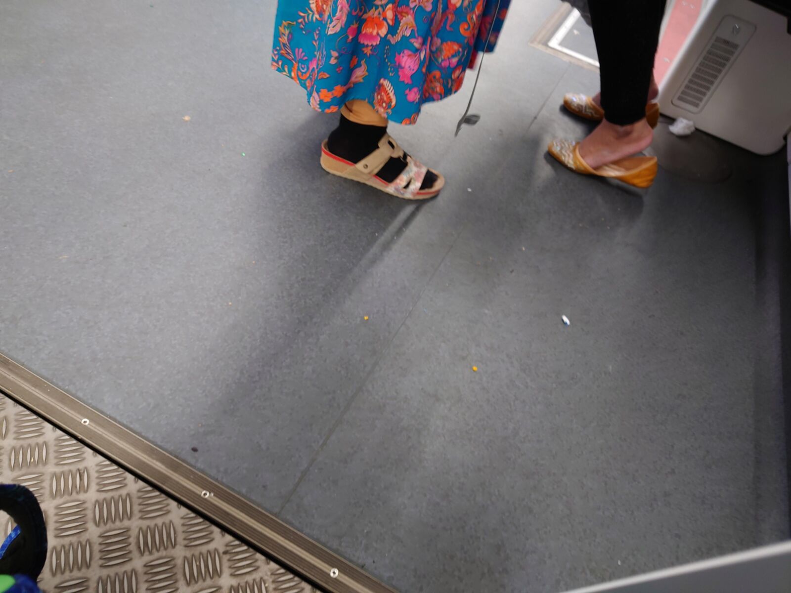 Chaussures indiennes bleues