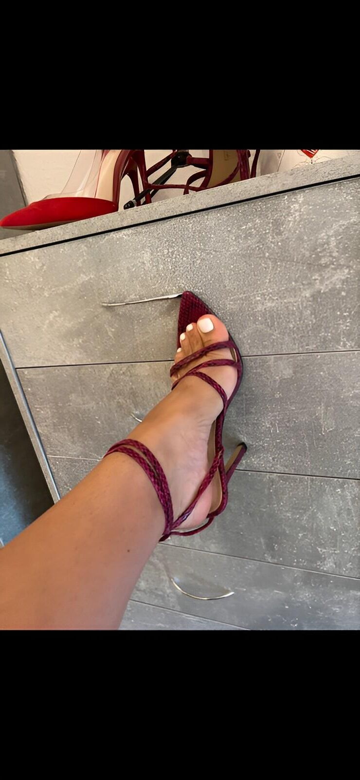 Feet in heels