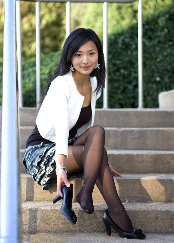 Only Pantyhose Asian Girls 