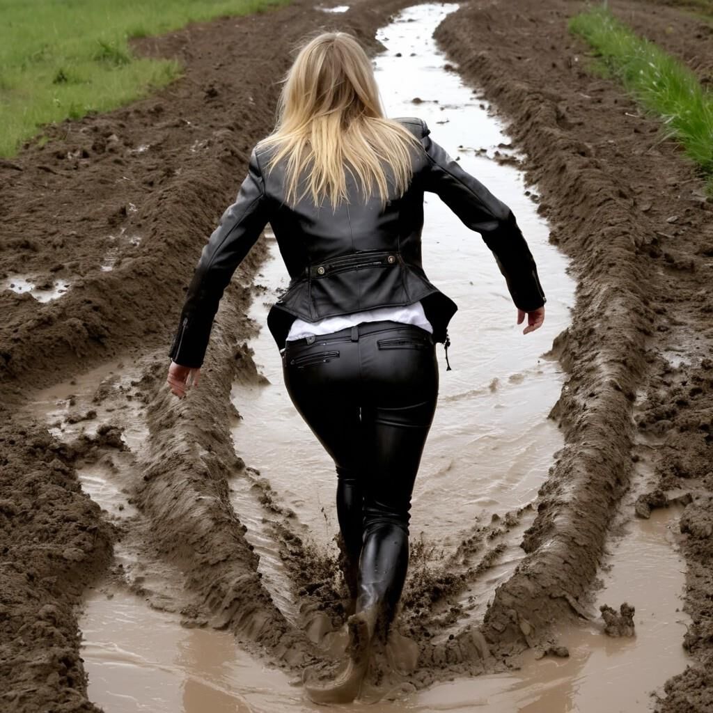 A.I. Mudwalk in Leder