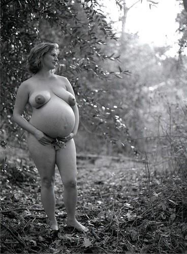 Preggers noir et blanc vintage