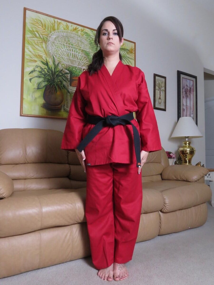 Tori Wohnzimmer Karate