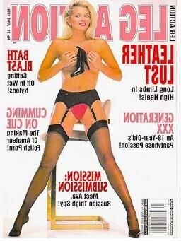 Weitere Beinfetisch-Magazin-Cover aus der guten alten Zeit