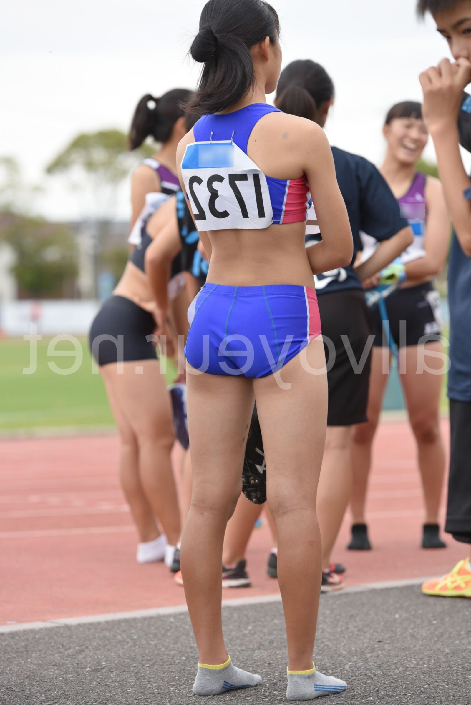 Competencia de chicas atléticas asiáticas sexy