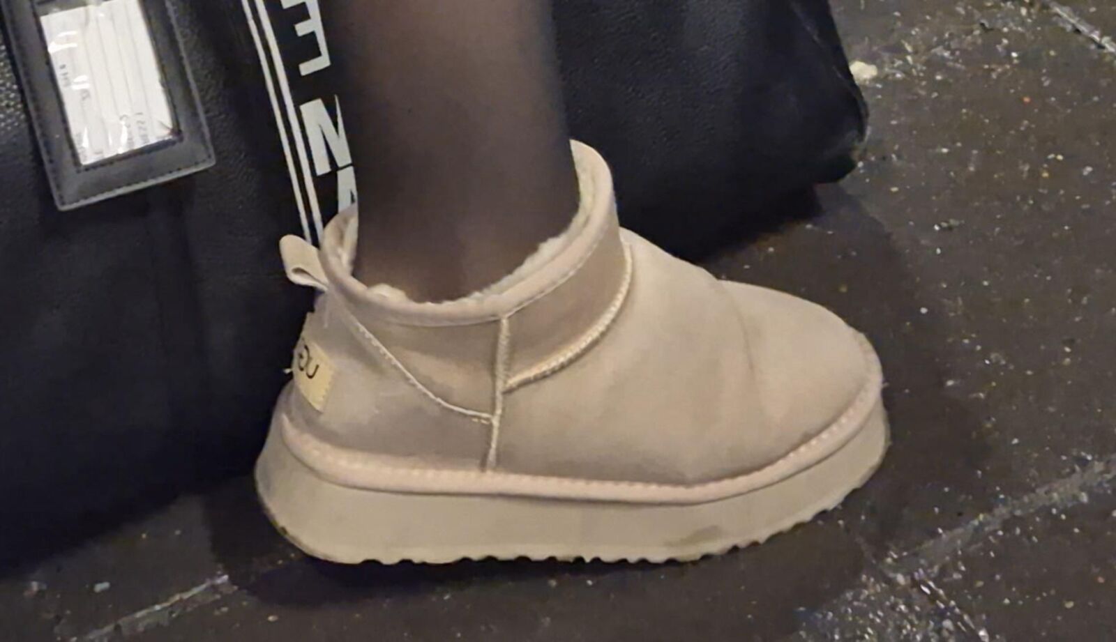 Girl in Ugg Boots