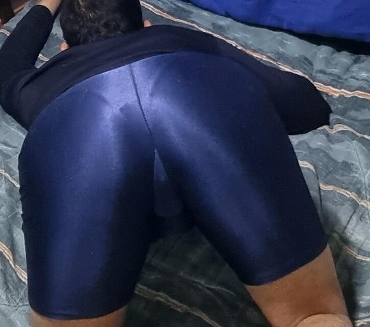 Lycra Blue Shorts