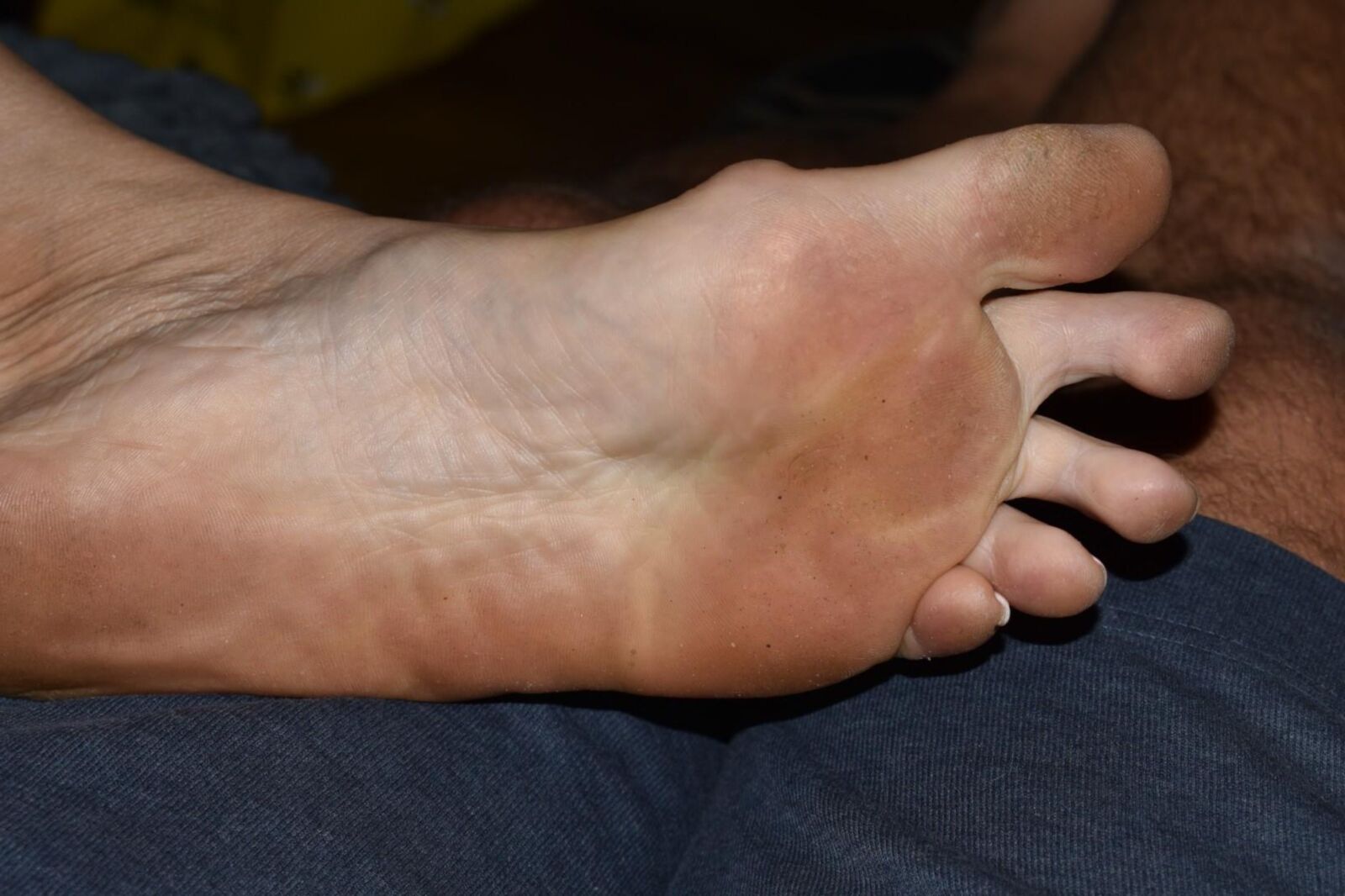 Grand travail de pied de gode, soufflez votre charge à mes pieds perdants