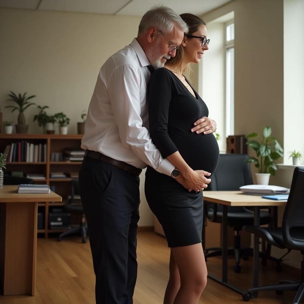 Ai gerou mulheres grávidas em meia -calça