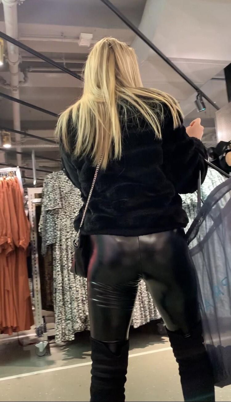 Mädchen Glanz Leggins