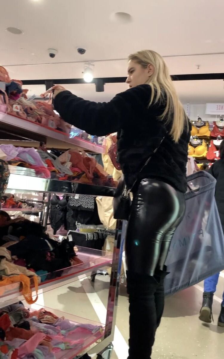 Mädchen Glanz Leggins