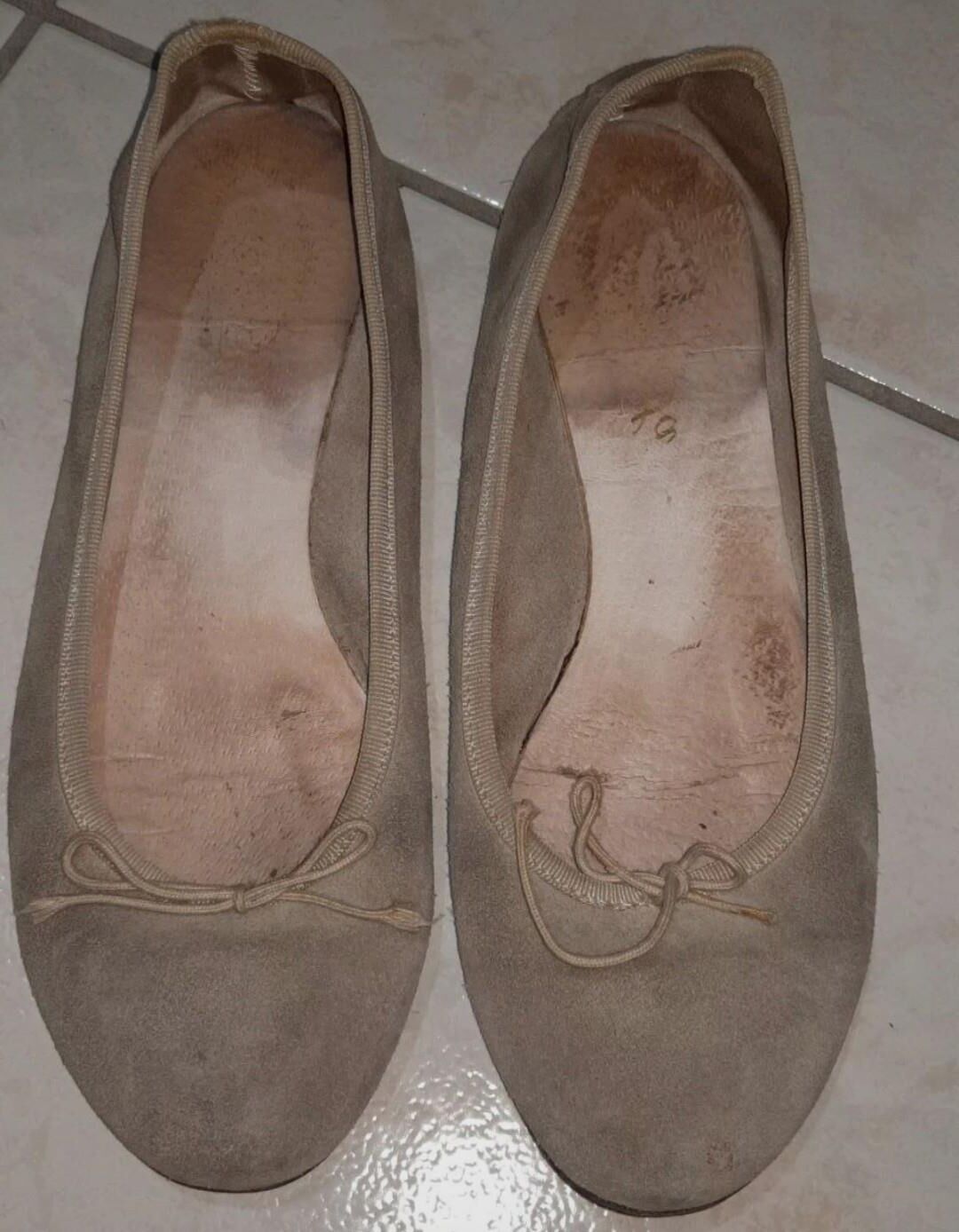 Fetichiste des Ballerines Sales (Dirty Ballet Flat Shoes) Гал.