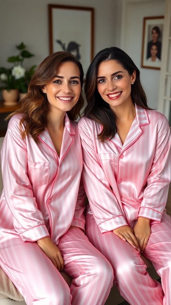 Satin Pyjama Babes