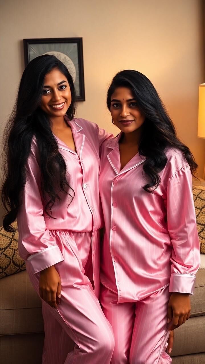 Satin Pyjama Babes