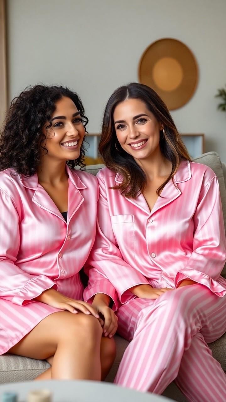 Satin Pyjama Babes