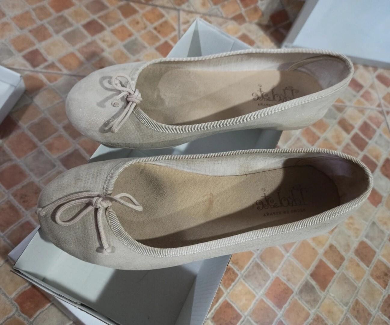 Fetichiste des Ballerines Sales (Dirty Ballet Flat Shoes) Gal.