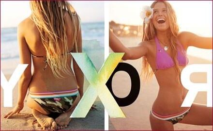 Roxy bikini girls