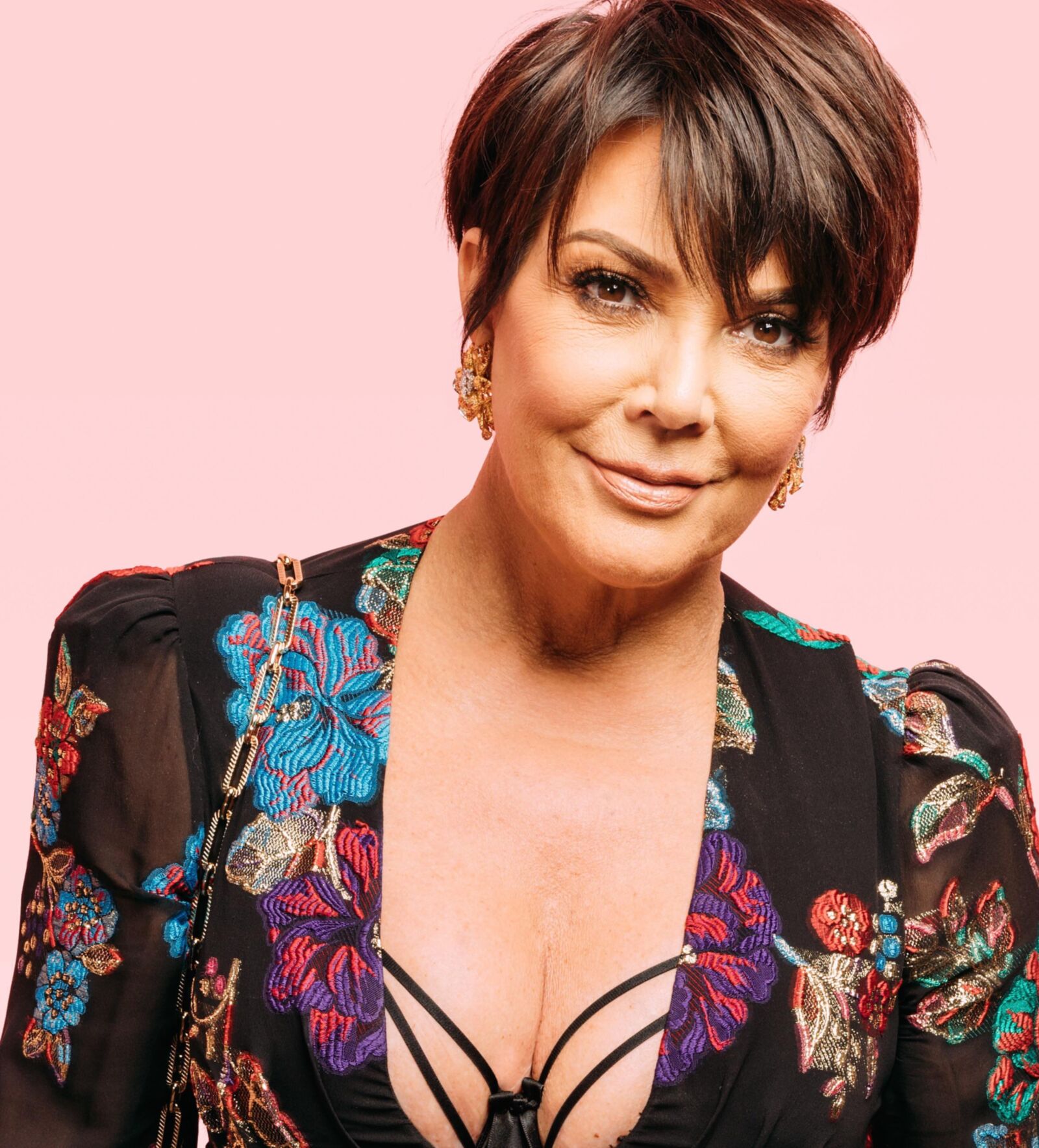 Grands seins Big Butt Gilf Kris Jenner, Kardashian Milf Mother