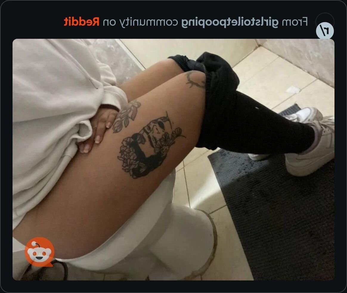 Women on the toilet