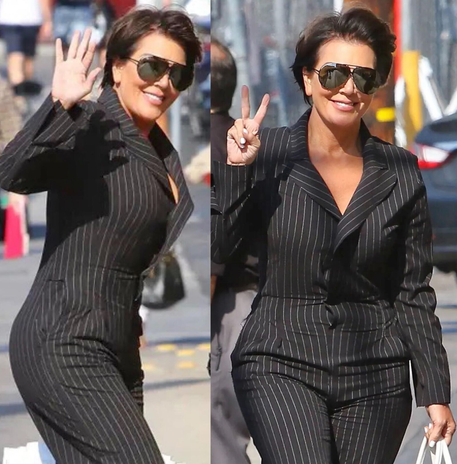 Grands seins Big Butt Gilf Kris Jenner, Kardashian Milf Mother