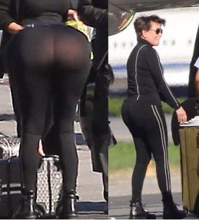 Grands seins Big Butt Gilf Kris Jenner, Kardashian Milf Mother