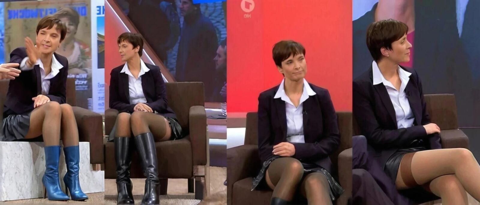 AI Frauke Petry in Nylons 