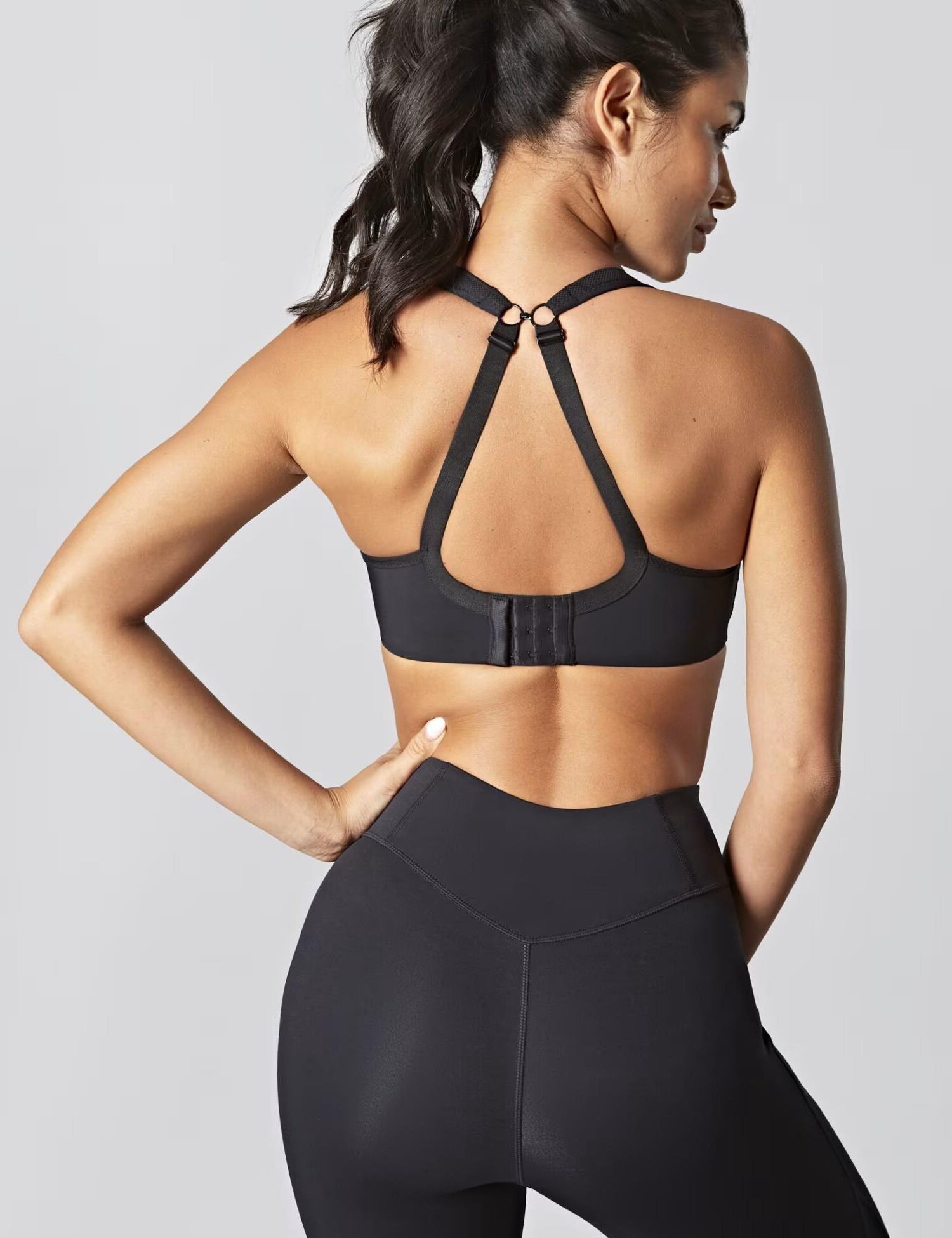 Sports bras, back view