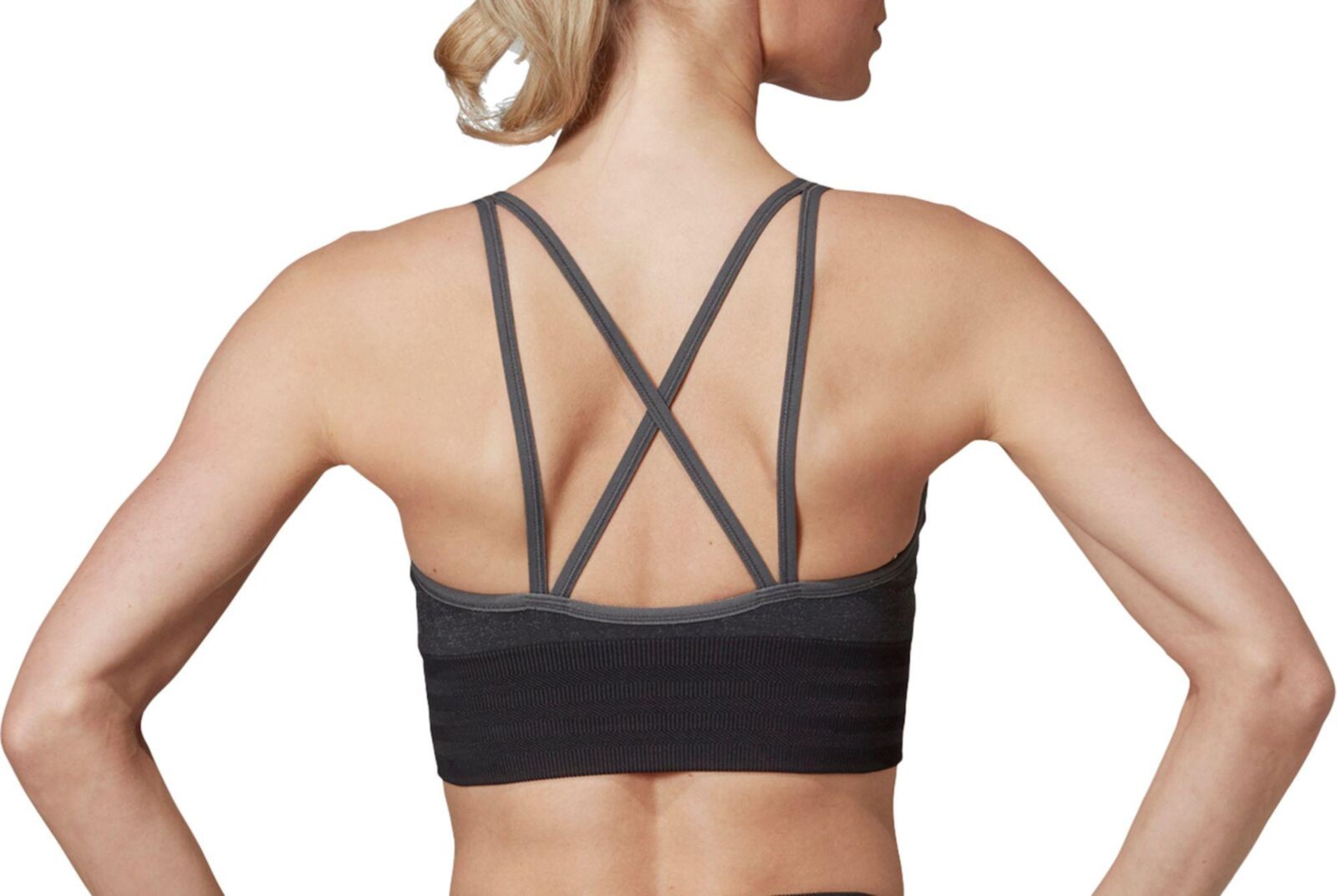 Sports bras, back view